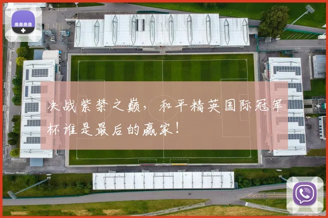 决战紫禁之巅，和平精英国际冠军杯谁是最后的赢家！